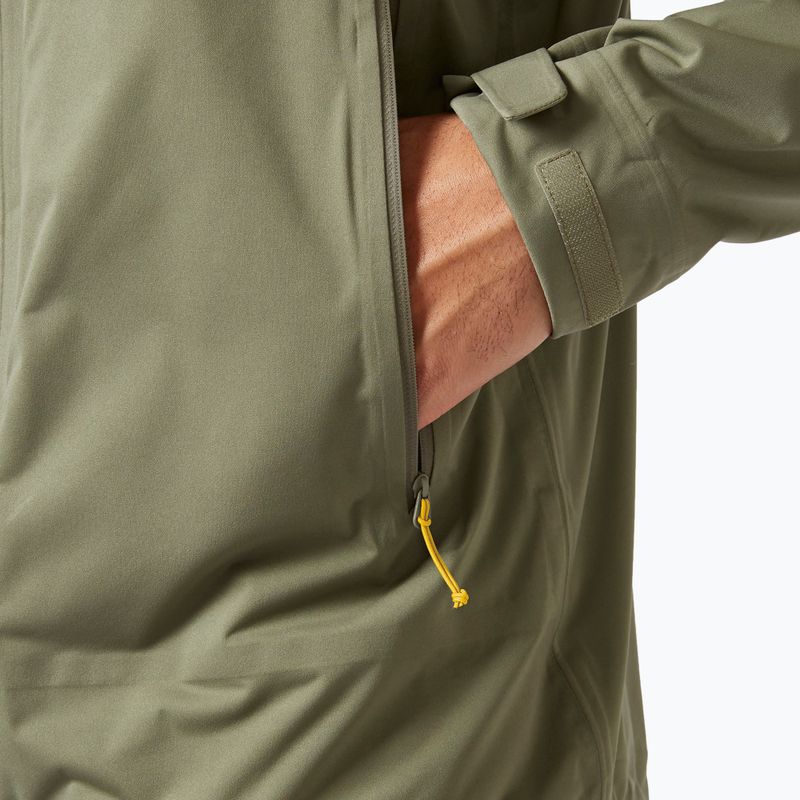 Rab Kinetic 2.0 men's rain jacket khaki QWG-74 4