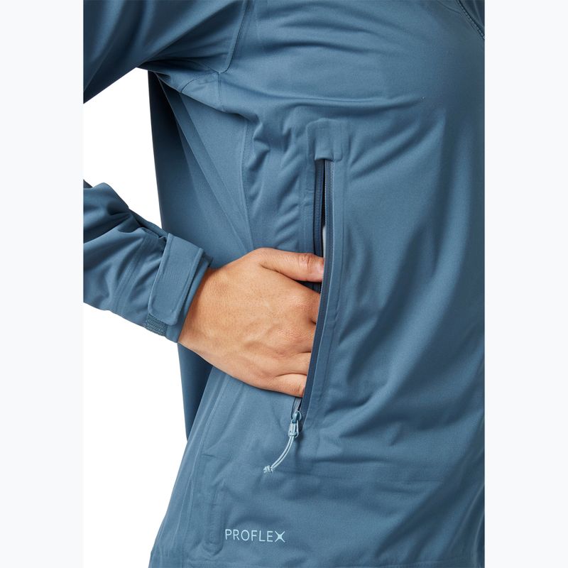 Women's rain jacket Rab Kinetic 2.0 orion blue 10