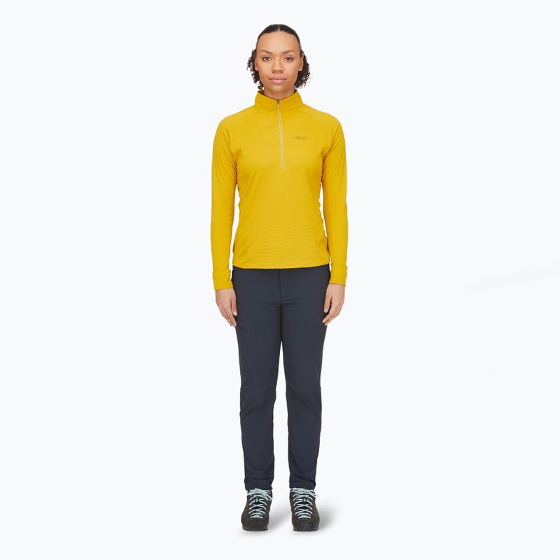 Women's Longsleeve Rab Sonic LS Zip sahara 2