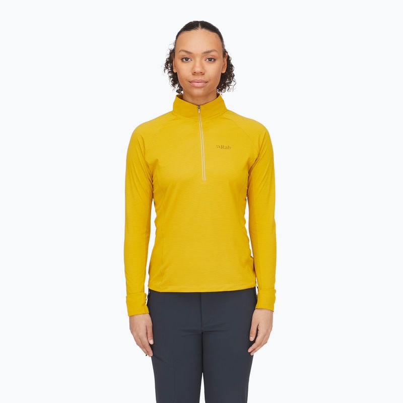 Women's Longsleeve Rab Sonic LS Zip sahara 4