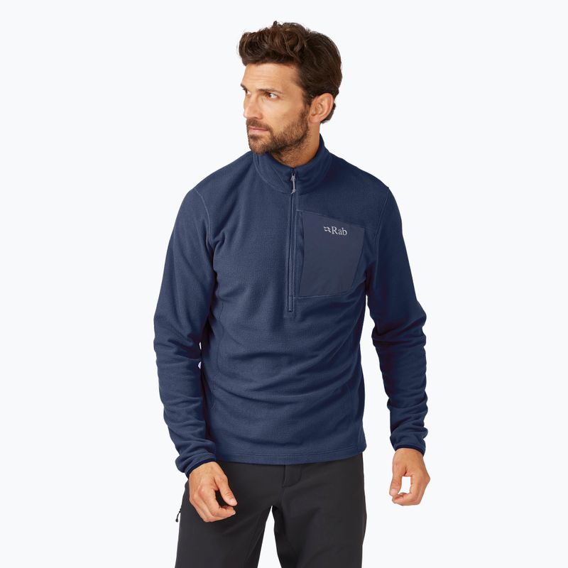 Men's Rab Tecton Pull-On sweatshirt deep ink 3