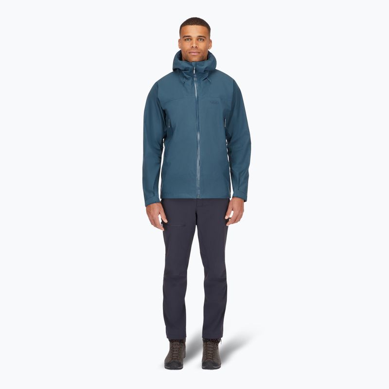 Rab Namche GTX men's rain jacket orion blue 2