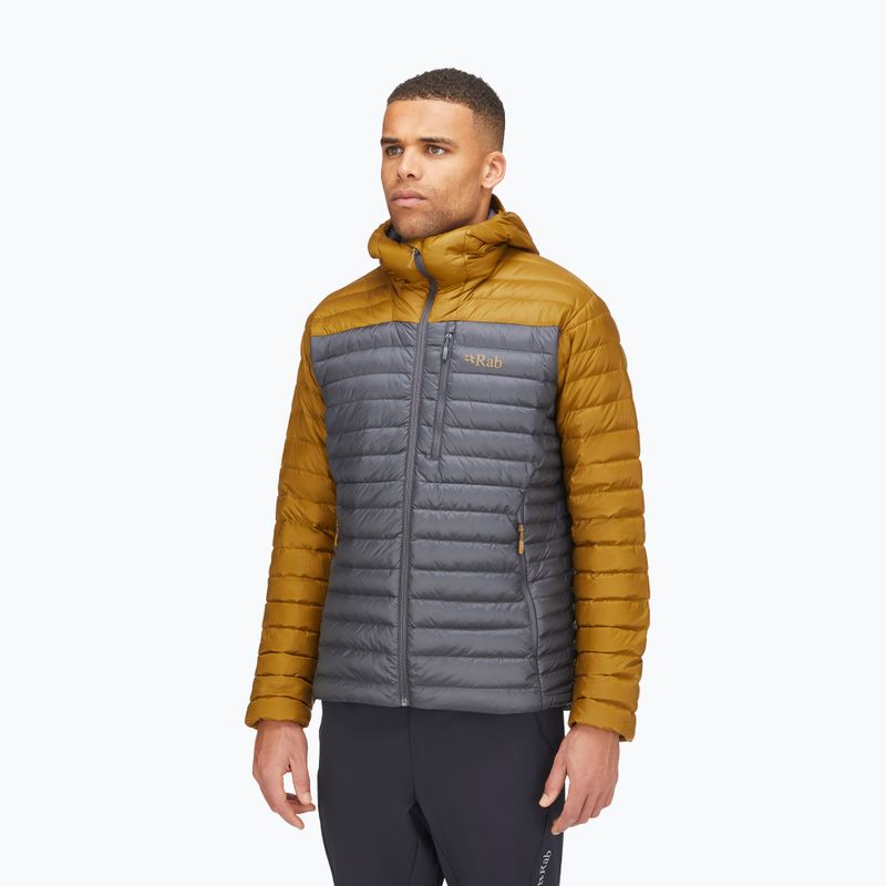 Men's Rab Microlight Alpine footprint/graphene down jacket 3