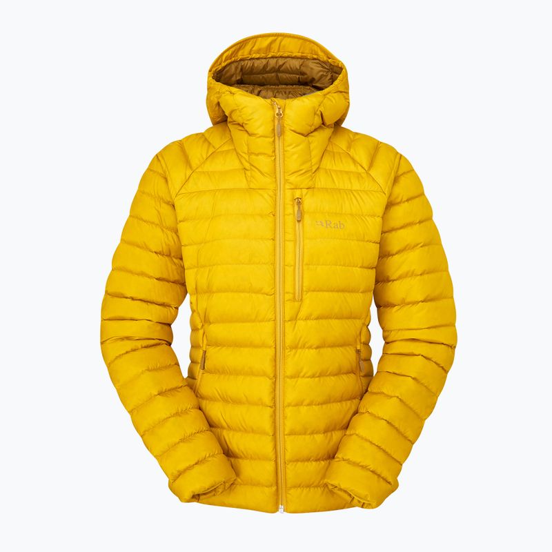 Women's down jacket Rab Microlight Alpine sahara 4