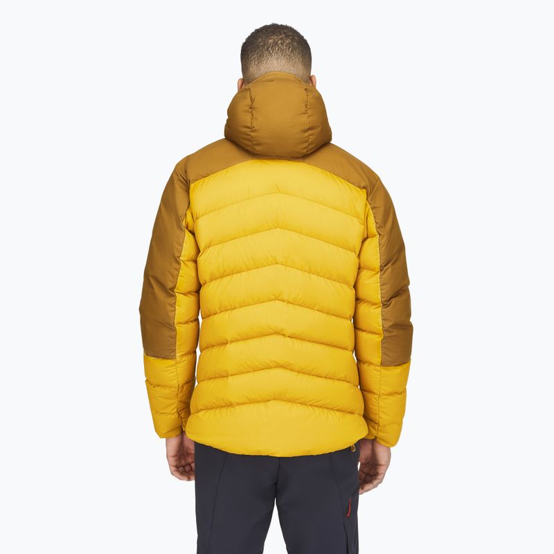 Men's Rab Infinity Alpine footprint/sahara down jacket 3