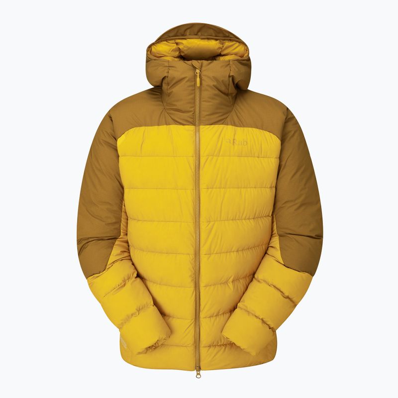 Men's Rab Infinity Alpine footprint/sahara down jacket 5