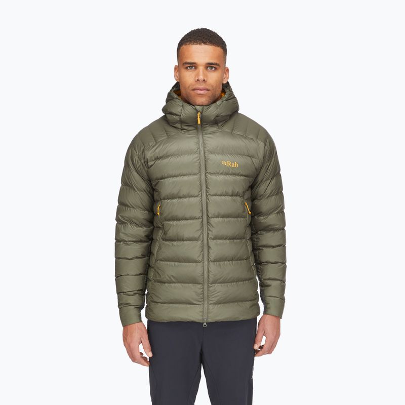 Men's down jacket Rab Electron Pro light khaki