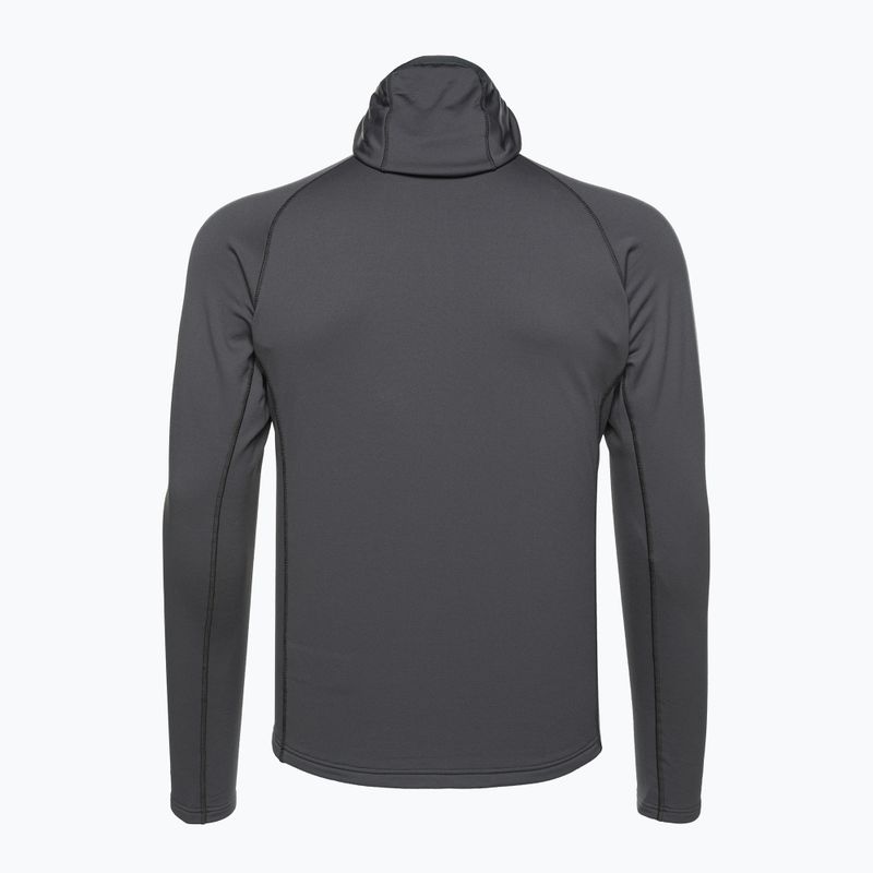 Men's Rab Superflux Hoody graphene/firecracker trekking sweatshirt 6