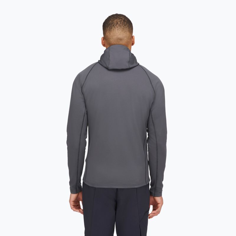 Men's Rab Superflux Hoody graphene/firecracker 3