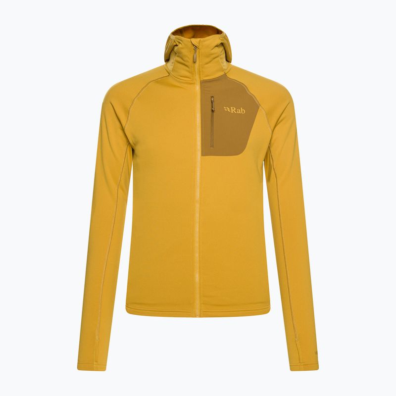Men's trekking sweatshirt Rab Superflux Hoody sahara 2