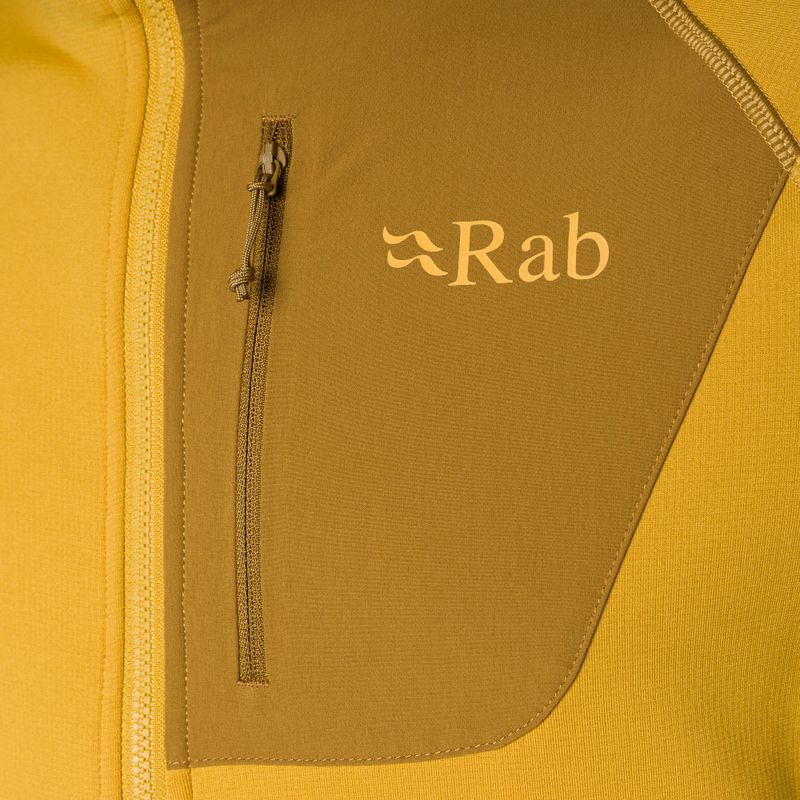 Men's trekking sweatshirt Rab Superflux Hoody sahara 4