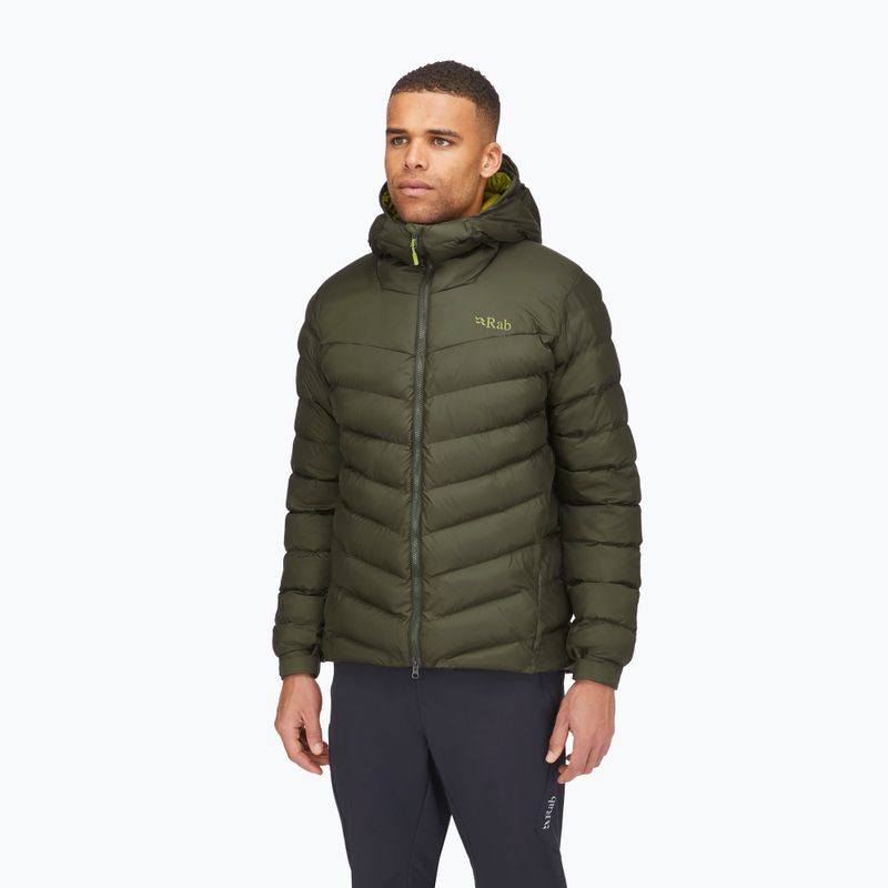 Men's Rab Nebula Pro army down jacket 2