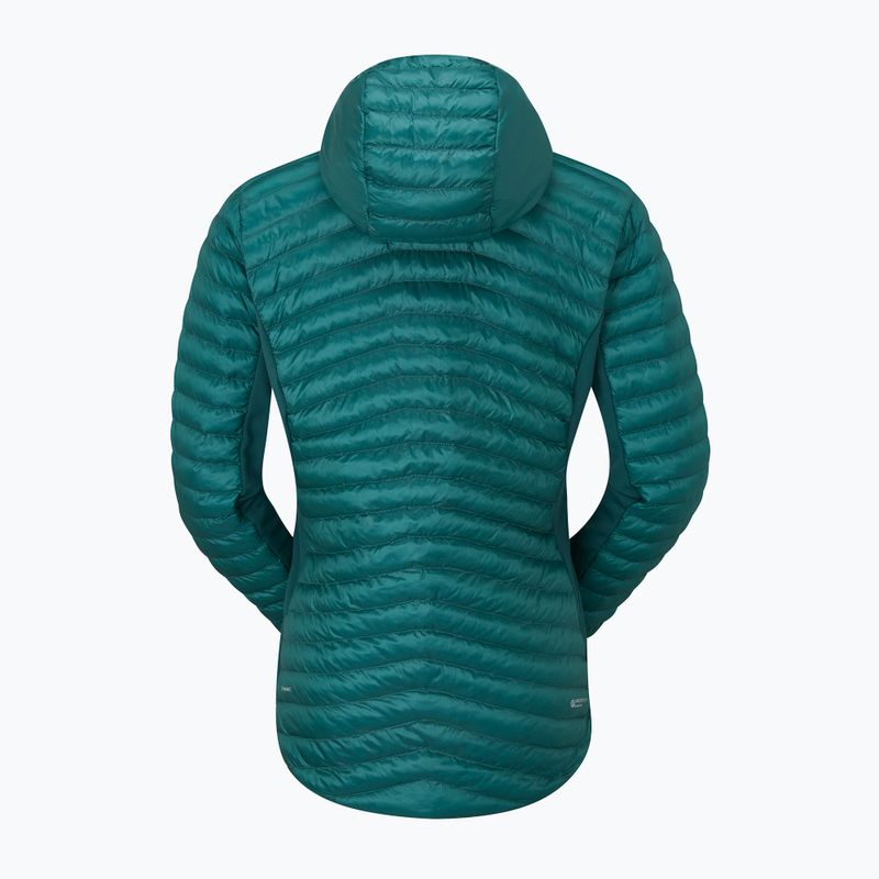 Women's down jacket Rab Cirrus Flex 2.0 Hoody eucalyptus 6