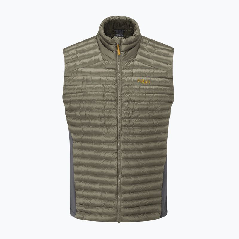 Rab Cirrus Flex 2.0 men's sleeveless khaki QIO-76 2