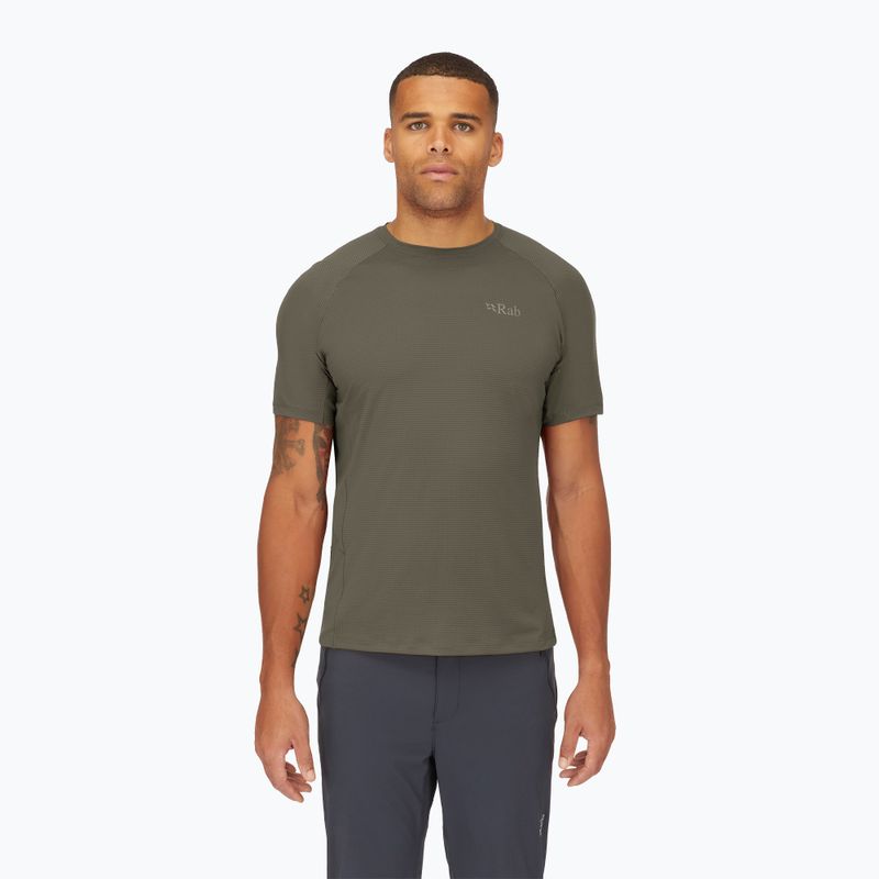 Men's Rab Sonic light khaki t-shirt
