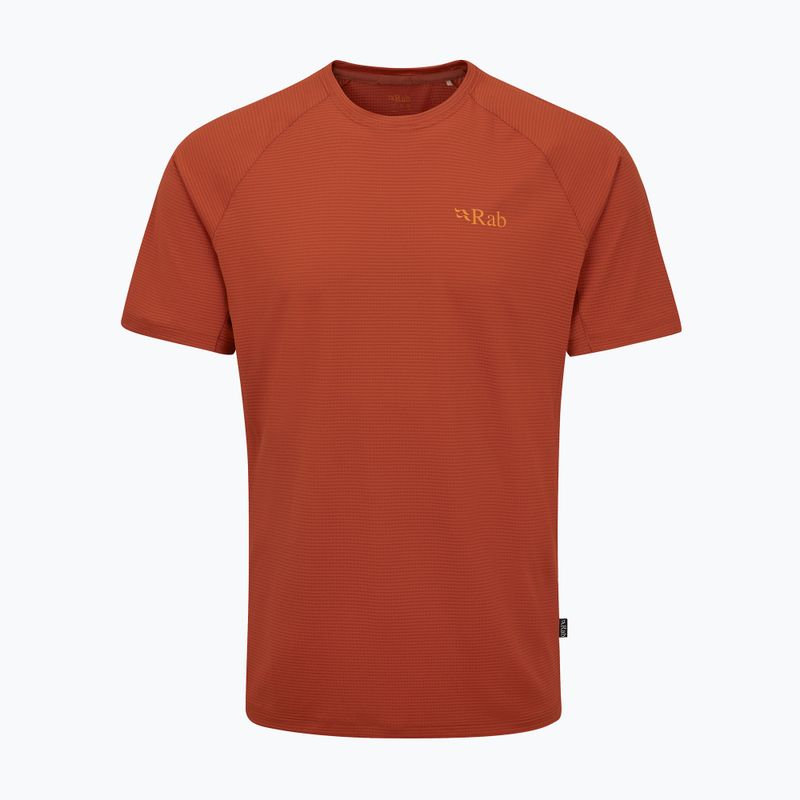 Men's Rab Sonic red clay t-shirt 5