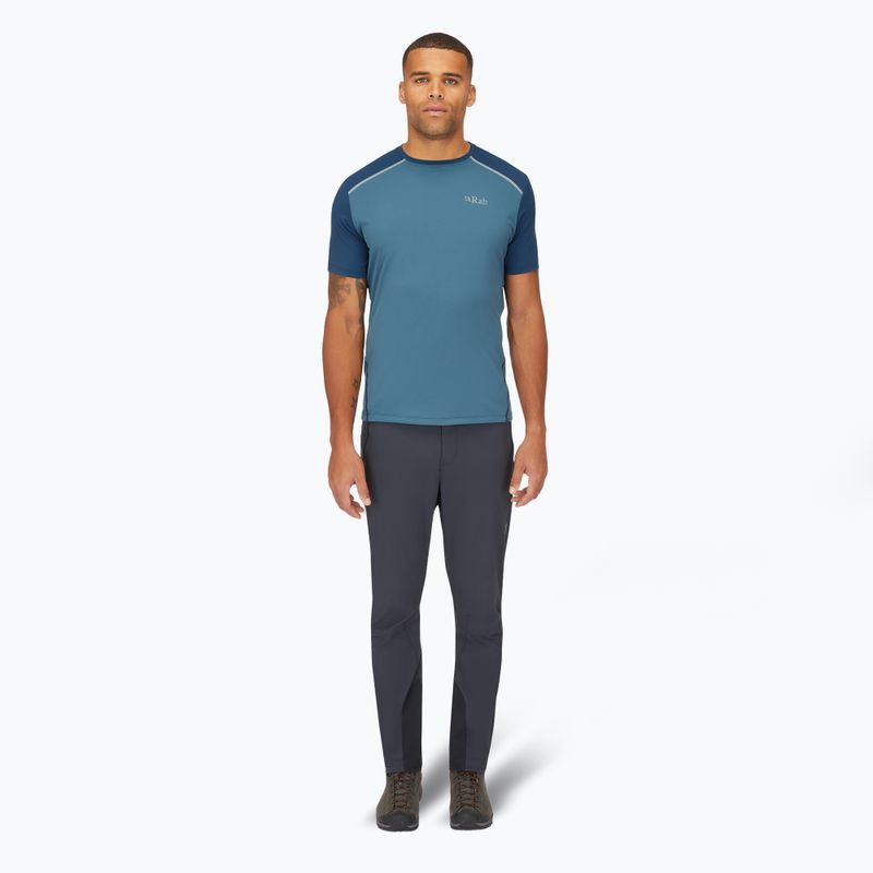 Men's Rab Force t-shirt orion blue/tempest blue 2