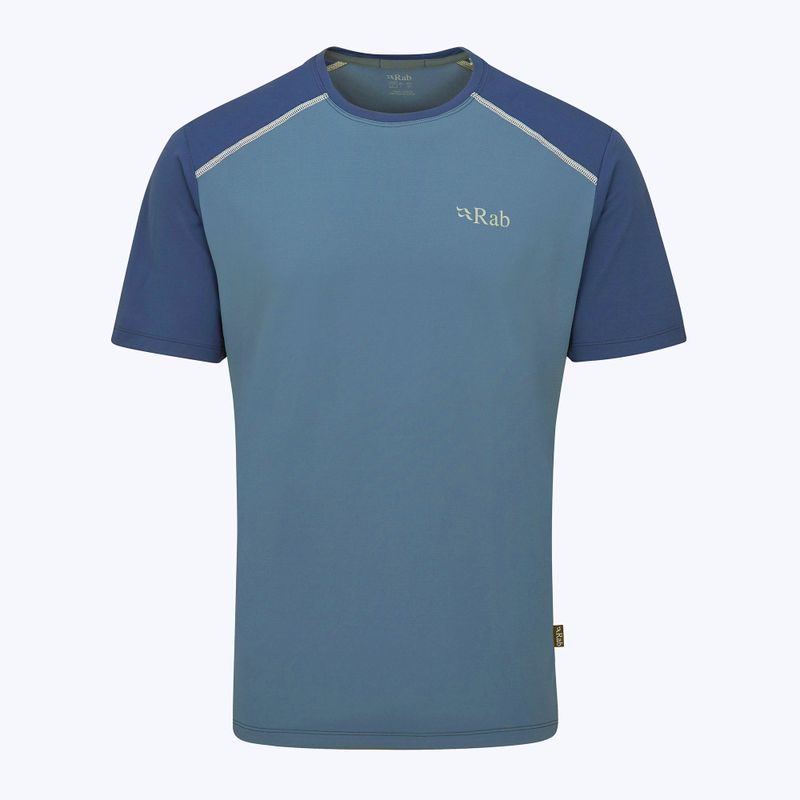 Men's Rab Force t-shirt orion blue/tempest blue 4