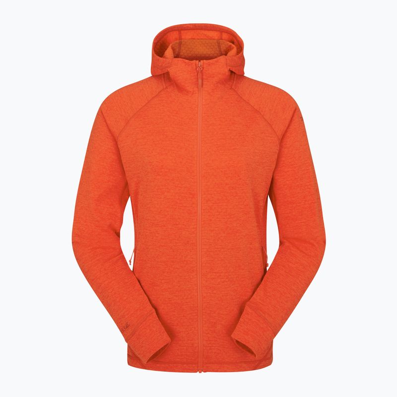 Women's sweatshirt Rab Nexus Hoody red grapefruit 4