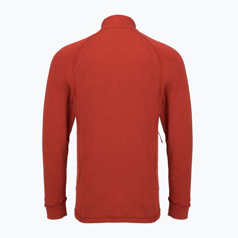 Men's Rab Nexus tuscan red sweatshirt 2