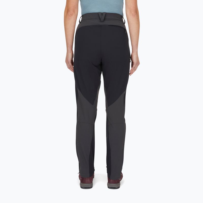 Women's trousers Rab Torque Mountain Regular anthracite/black 3