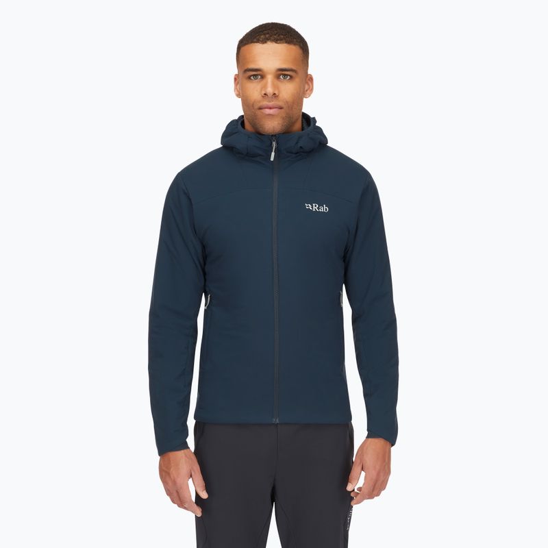 Men's insulated jacket Rab Xenair Alpine Light tempest blue