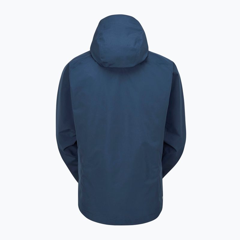 Rab Namche Paclite men's rain jacket tempest blue 3