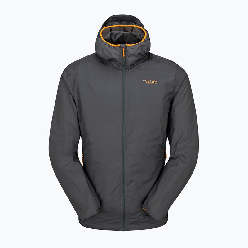 Men's wind jacket Rab Vital Hoody graphene