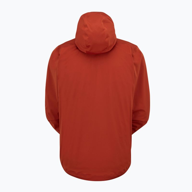 Men's rain jacket Rab Kinetic 2.0 tuscan red 11