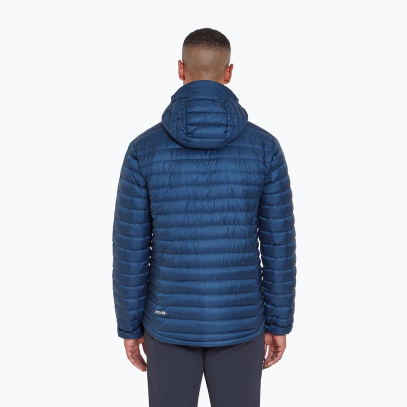 Men's down jacket Rab Microlight Alpine Tempest Blue 3