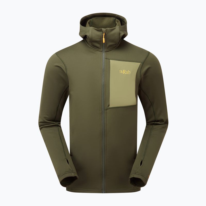 Men's Rab Superflux Hoody army QFG-13 4