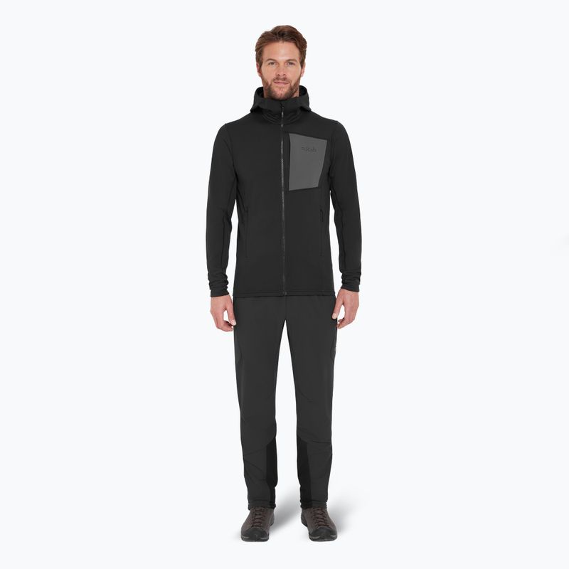 Men's Rab Superflux Hoody black QFG-13-BLK 2