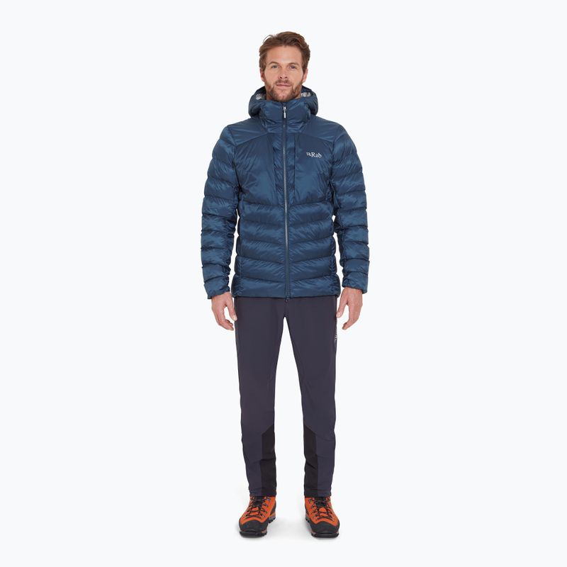 Men's jacket Rab Cirrus Ultra Hoody tempest blue 2