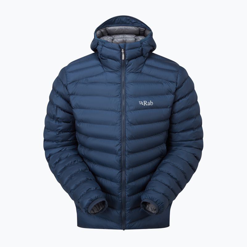 Men's insulated jacket Rab Cirrus Alpine tempest blue 4