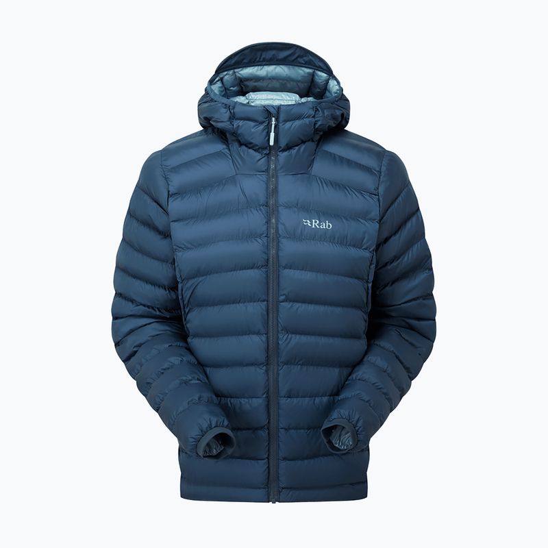 Women's insulated jacket Rab Cirrus Alpine tempest blue 4