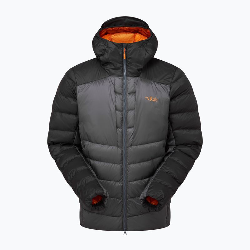 Men's Rab Cirrus Ultra Hoody down jacket anthracite/graphene 4