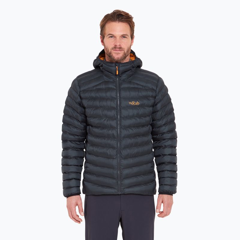 Men's insulated jacket Rab Cirrus Alpine beluga
