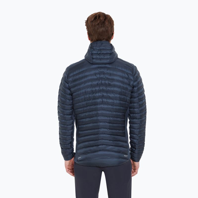 Men's insulated jacket Rab Cirrus Flex Hoody tempest blue 3