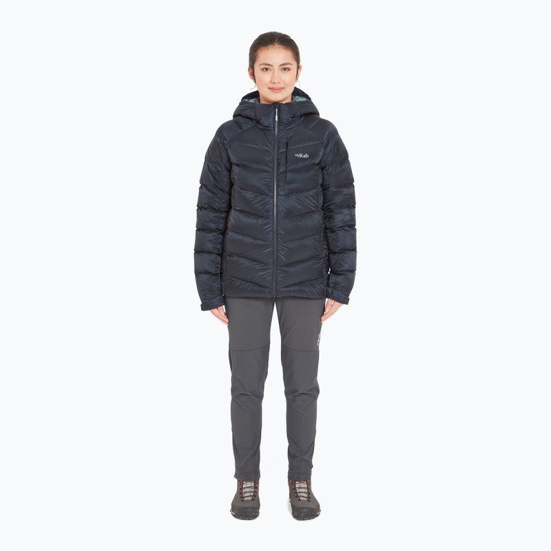 Women's down jacket Rab Glaceon Pro beluga 2
