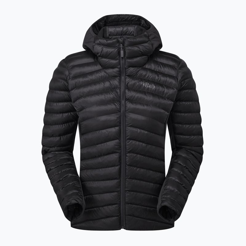 Women's down jacket Rab Cirrus Flex Hoody black