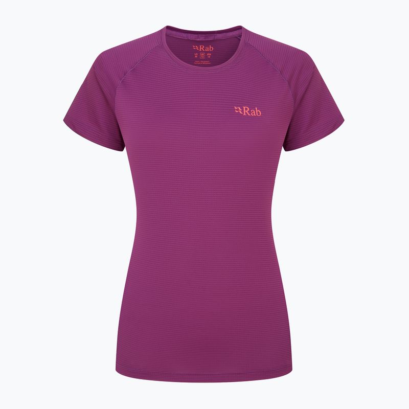 Rab Sonic plum women's t-shirt
