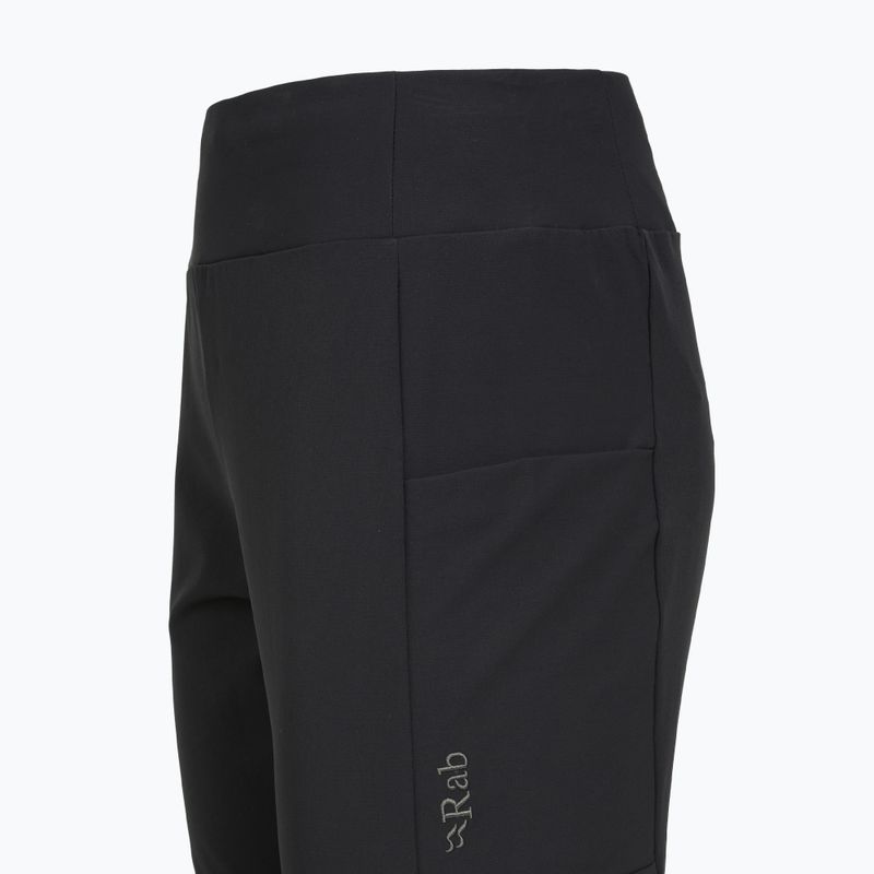 Women's softshell trousers Rab Elevation black 3