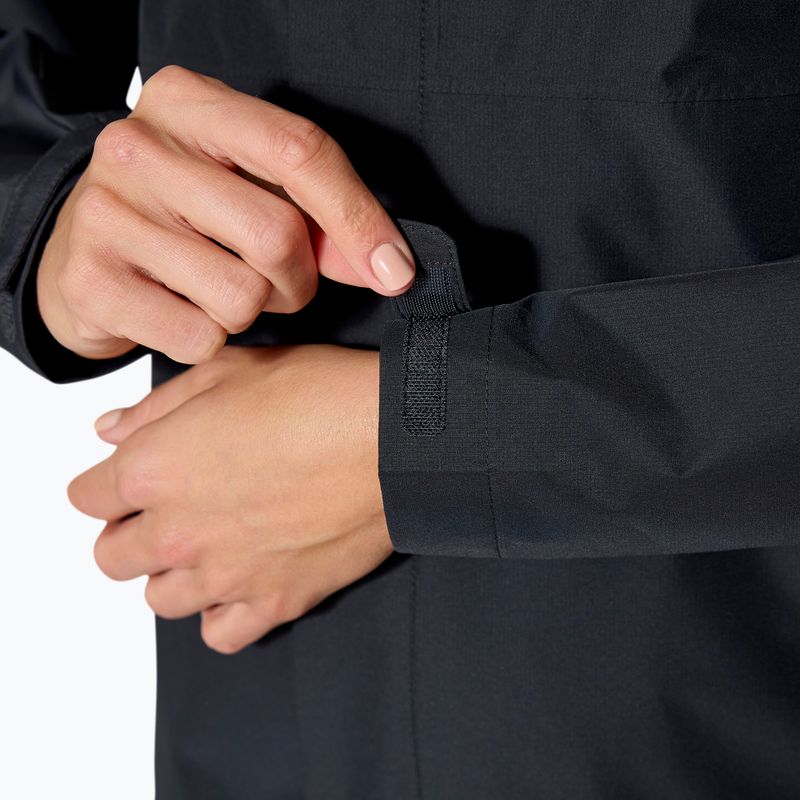 Women's rain jacket Rab Downpour black 9