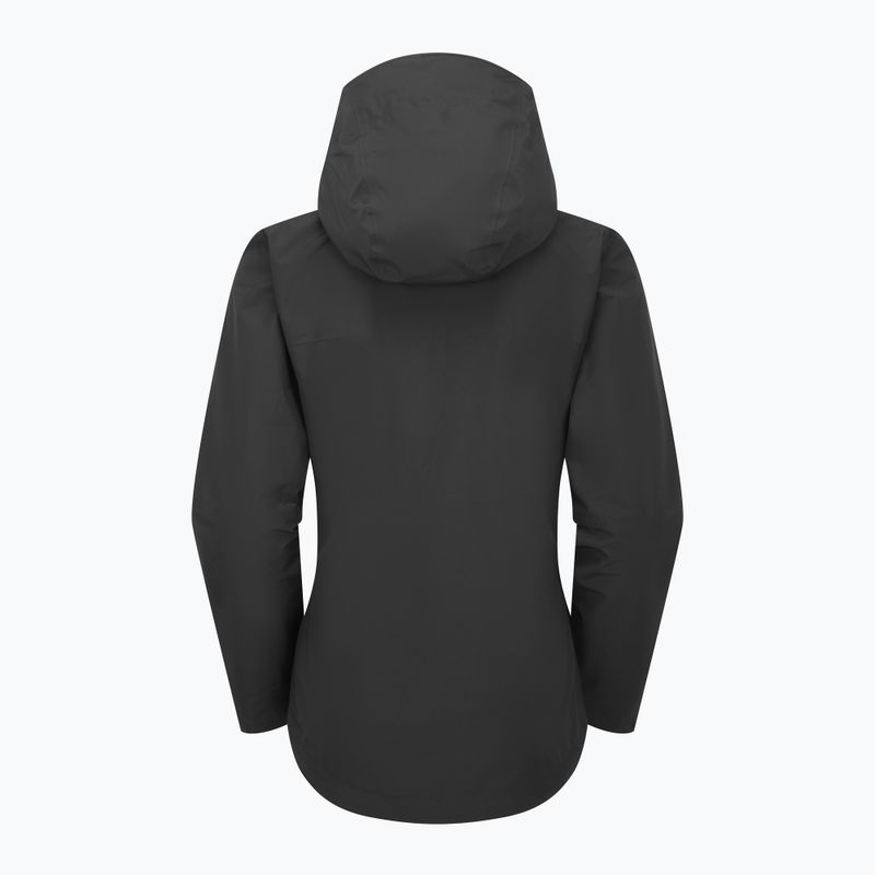 Women's waterproof jacket Rab Downpour black 13