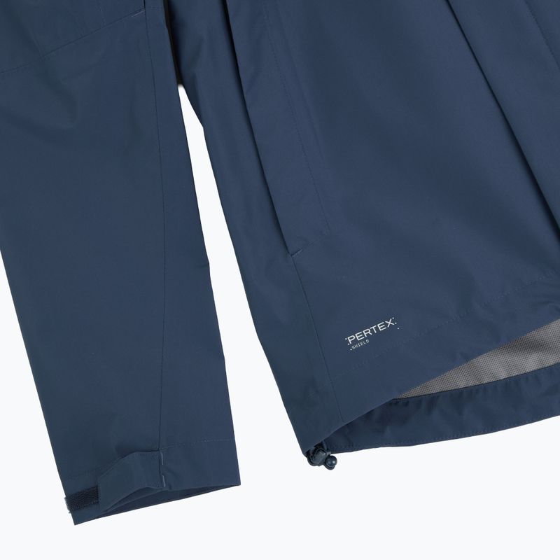 Women's rain jacket Rab Downpour tempest blue 4