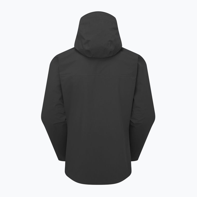Men's rain jacket Rab Firewall black 11
