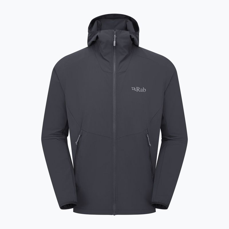 Men's softshell jacket Rab Borealis Hoody beluga 9