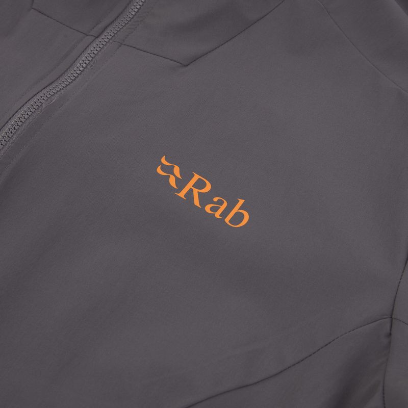 Men's softshell jacket Rab Borealis Hoody graphene 3
