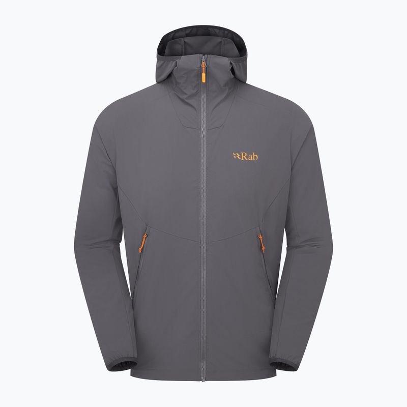 Men's softshell jacket Rab Borealis Hoody graphene