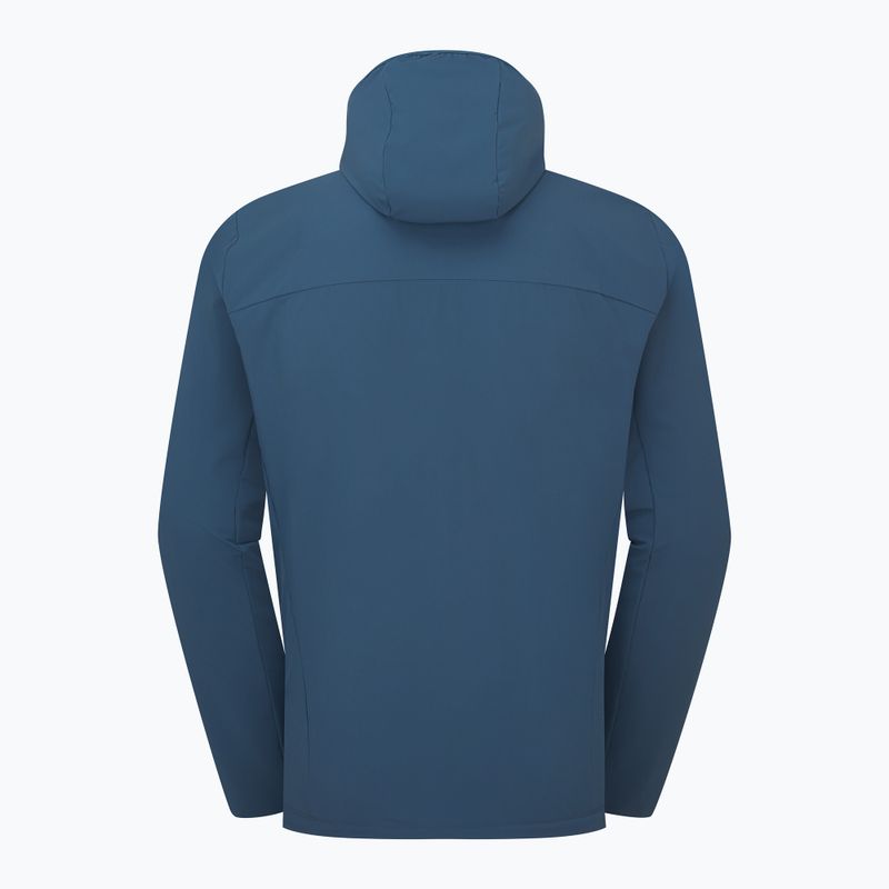 Men's softshell jacket Rab Borealis Hoody tempest blue 2